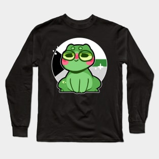 pride frog- Demiromantic Variant Long Sleeve T-Shirt